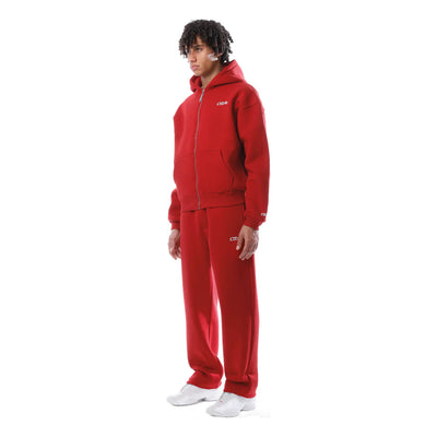 Tracksuit cusb clo zip-up rojo