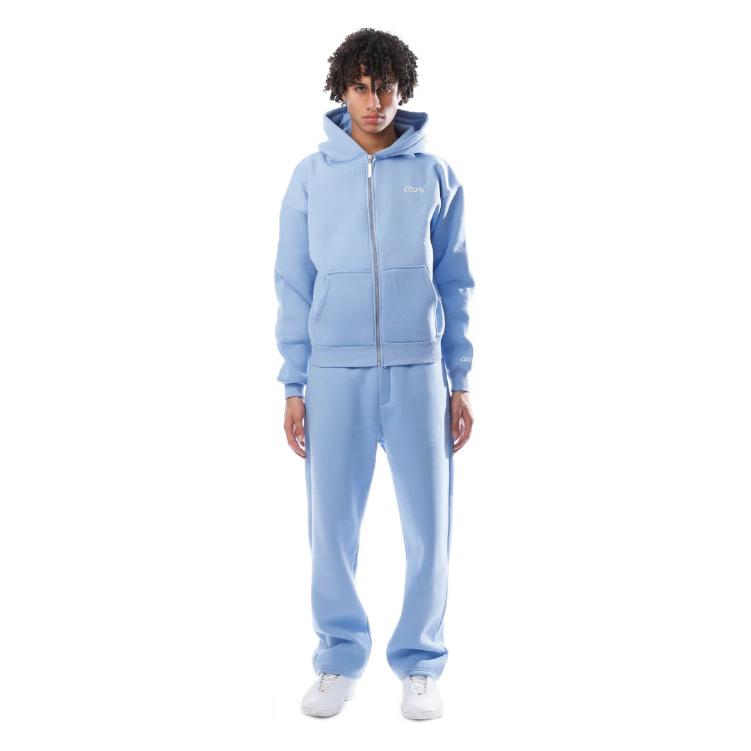 Tracksuit cusb clo zip-up babyblue