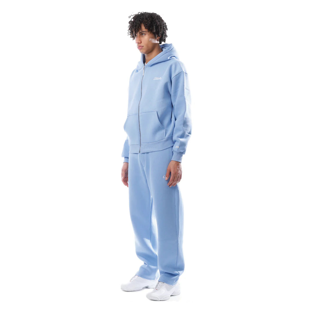 Tracksuit cusb clo zip-up babyblue