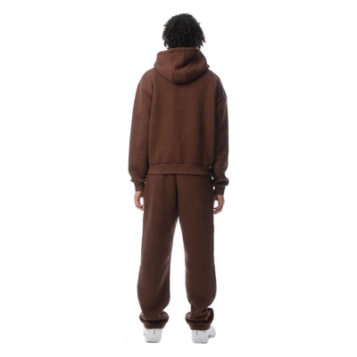 Tracksuit cusb clo zip-up marrón